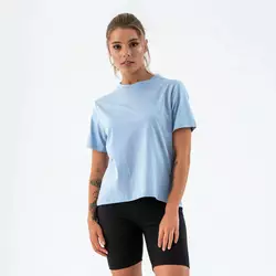 Женская базовая футболка Teamv Basic Голубая
