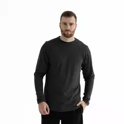 Мужская футболка с длинными рукавами Teamv Long Slive Темно-серая