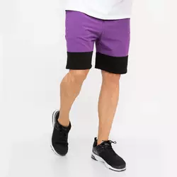 Мужские шорты Teamv Protect Фиолетовые с черным