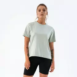 Женская базовая футболка Teamv Basic Фисташковая