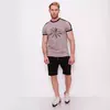 Мужской комплект (футболка и шорты) Teamv Palm Мокко с черным