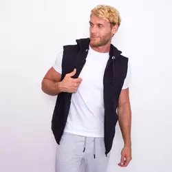 Мужской жилет (безрукавка) Teamv Vest Черный