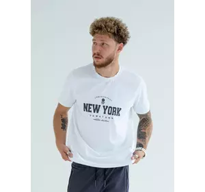 Мужская футболка Teamv New York Белая