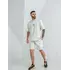 Мужской летний костюм с футболкой Teamv Oversize 32 Белый